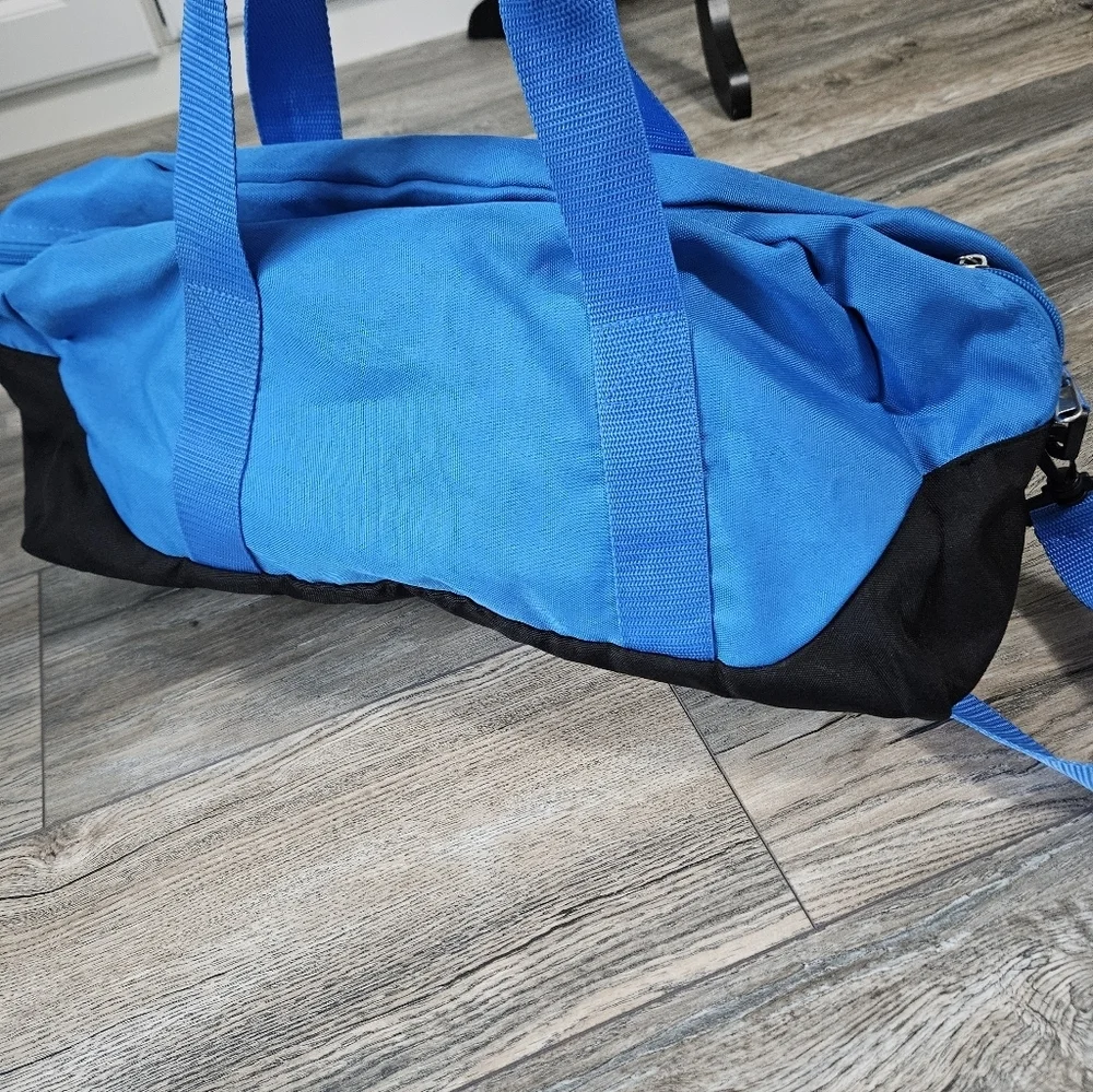Blue and Black Kid's Duffle Bag- UPWARD